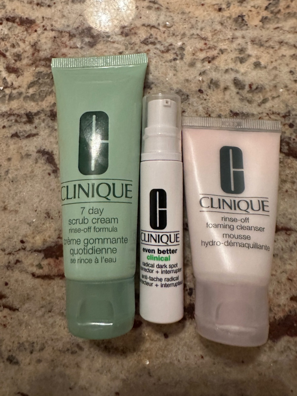 Clinique Trio Skincare Set travel / sample size